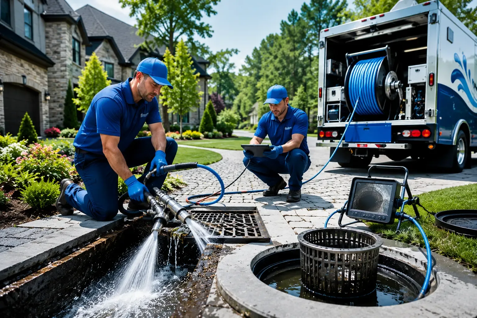 Local outdoor drain cleaning professionals in Tarrs, PA